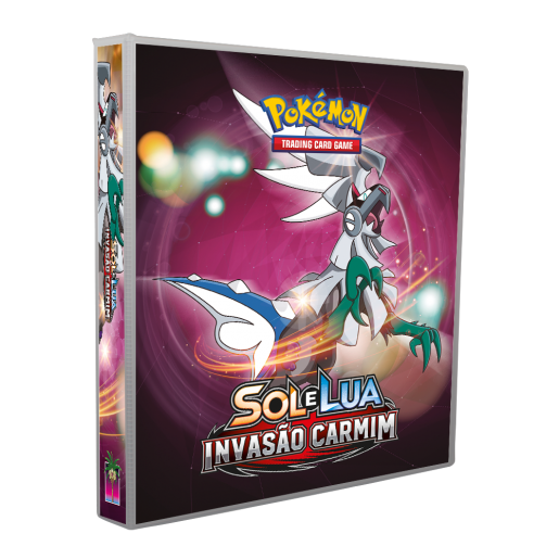 Álbum Pokémon SOL & LUA Invasão Carmin